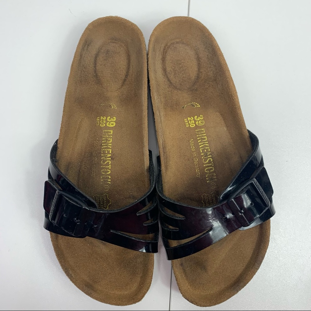 Birkenstock Black patent Sandals Women’s 8 - Picture 8 of 10